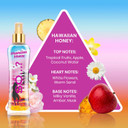 So
 Hawaiian Honey Body Mist - Floral And Vanilla Perfume For Women - Long Lasting Body Spray For Women - Vegan, Cruelty Free - 6.9 Oz So
 Hawaiian Honey Body Mist - Floral And Vanilla Perfume For Women - Long Lasting Body Spray For Women - Vegan, Cruelty Free - 6.9 Oz