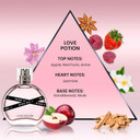 So
 Love Potion Eau De Parfum For Women - Travel Size Perfume For Women With Apple, Jasmine, Musk Notes - 1.7 Oz Edp Spray So
 Love Potion Eau De Parfum For Women - Travel Size Perfume For Women With Apple, Jasmine, Musk Notes - 1.7 Oz Edp Spray