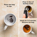 Red Rose Decaffeinated English Breakfast Tea Specially Blended Strong Robust Black Tea With 50 Individually Wrapped Tea Bags Per Box (Pack Of 6) Brew Hot Full Flavored Decaf Black Tea In The English Tradition