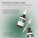 Advanced Clinicals Dark Circle Caffeine Under Eye Serum For Face With Hyaluronic Acid Moisturizer + Peptides | Brightening Vitamin C Serum Helps Improve Look Of Puffy Eye & Fine Lines, 1.75 Fl Oz