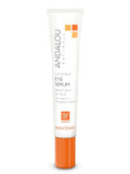 Andalou Naturals Luminous Eye Serum, Illuminating Eye Cream For Dark Circles And Puffiness, Vitamin C, Caffeine & Goji Glycopeptides For A Rejuvenated, Refreshed, Tighter Appearance, 0.6 Ounce