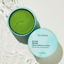 Celderma Active Repair Green Hydrogel Eye Patch [60 Sheet / 30 Pairs], Anti-Aging & Nourishing, Whitening, Dark Circles, Wrinkle