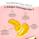 Grace & Stella Award Winning Under Eye Mask - Travel Essentials - Birthday Gifts For Women - Gel Eye Patches For Dark Circles, Puffy Eyes, Wrinkles, Undereye Bags - Vegan Self Care (48 Pairs, Gold)