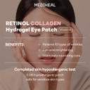 Mediheal Firming Duo Set  Collagen Lifting Pad & Retinol Eye Patch For Anti-Aging Care  Daily Skin Firming Pad + Wrinkle Smoothing Hydrogel Eye Mask