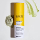 Acure Brightening Cleansing Powder - Concentrated Cleanser, Moisture Retention & Refining SkinS Texture - Water-Activated Cleanser With Rice Powder, Broccoli, Kale & Spirulina - Net Wt. 1 Oz