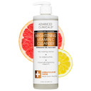 Advanced Clinicals Gentle Vitamin C Face Wash For Women & Men | Citrus Scented Gel Facial Cleanser Soap | Aloe Vera + Ferulic Acid Hydrating Foaming Wash For Cleansing Dirt & Oil, Large 11.75 Fl Oz