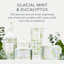 Beekman 1802 Glacial Mint & Eucalyptus Face Wipes - 30-Count - Scented - Cleanses, Nourishes & Hydrates - With Goat Milk, Aloe Vera & Coq10 - Good For Sensitive Skin - Cruelty Free