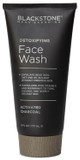 Blackstone Men'S Grooming Detoxifying Face Wash With Vitamin E And Peppermint - Deep Cleansing & Exfoliating | Paraben & Cruelty Free | Made In Usa - Activated Charcoal (6 Fl Oz)