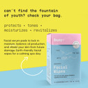 Calm Line Facial Wipes - Brightening Cleaning Wipes, Unscented Moist Towelettes Individually Wrapped - Natural Wipes & Face Wash Cloth For Facial Cleansing With Aha/Bha, Clover And Calendula - 15Ct