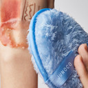 Juno & Co. Reusable Makeup Remover Pad, Washable Face Cleansing Pad Red