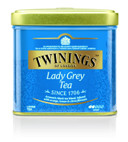 Twinings Lady Grey Loose Black Tea Tins, Pack Of 6, 3.53 Ounce Tins With Lemon & Orange Peel, Caffeinated3.53 Ounce( Pack Of 6)
