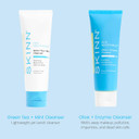 Skinn Morning And Night Facial Cleanser Bundle, 4Oz