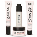 The Lip Bar Gentle Skincare Kit, With Hyaluronic Acid And Mushroom Extracts, To Nourish And Hydrate, Effective For All Skin Types, 4 Piece Set