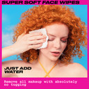 Uoma By Sharon C. Face Wipes - Go Awf 2 In 1 Water Activated Makeup Wipes. Biodegradable Cotton Pads, Face Cleansing Wipes Makeup Remover. Facial Wipes With Argan Oil + Vitamin E. 40 Make Up Wipes