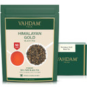 Vahdam, Himalayan Gold Black Tea (50 Cups/3.53Oz) Pure Black Tea Leaves With Golden Tips | Robust, Rich & Flavory Loose Tea | Unblended Single Origin Black Loose Leaf Tea | Vacuum Sealed Pack