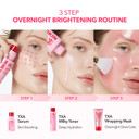 Aprilskin Txa Overnight Glow Booster Trio: Txa Toning Shot 99 Spicule Facial Serum, Pink Milky Toner And Txa Overnight Wrapping Mask