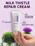 Milk Thistle Repair Cream | Korean Skin Care Face Moisturizer Face Cream For Women & Men | Korean Moisturizer Barrier Repair Cream W/Centella Asiatica & 50% Burdock Root Extract (1.01Oz)