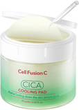 Cell Fusion C Post Alpha Cica Cooling Toner Pad, Redness Relieving & Cooling Korean Toner Pads, Centella Asiatica And Madecassoside, 70 Pads / 6.08 Fl.Oz