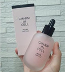 Charmzone Charm-In-Cell Ritual Ampoule - Water Gel Face Moisture Firming With Collagen Capsule, Efg Triple Peptide Korean Anti-Aging Skincare (1.69 Fl.Oz / 50Ml)
