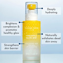 Clean Skin Club Pineapple Glow Mist | Hyaluronic Acid + Peptides | Papaya + Coconut Extracts | Hydrating & Fortifying Face Spray | Vegan & Cruelty Free Clean Skin Club Pineapple Glow Mist | Hyaluronic Acid + Peptides | Papaya + Coconut Extracts | Hydrating & Fortifying Face Spray | Vegan & Cruelty Free