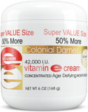 Colonial Dames Concentrated Vitamin E Moisturizing Cream 42,000 I.U. For Hydrating & Moisturizing Chapped Dry Skin & Fine Lines