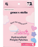Grace & Stella Award Winning Acne Device - Pimple Patches For Face - Fsa Hsa Hydrocolloid Acne Patches - Absorbs Zits, Reduces Redness - Cute Patches Dermatologist-Tested, Vegan (Multishape, 72 Count)