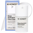 Honest Beauty Deep Hydration Face Cream For Dry Skin | Hydrates + Supports Natural Moisture Barrier | Hypoallergenic + Gentle For Sensitive Skin | 1.7 Fl Oz