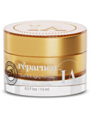 Infinitealoe Réparneu Gold Anti-Aging Formula, Neck Firming, Face Tightening, Anti Wrinkle Face Cream - Organic Aloe Powered With Collagen, Peptides & Retinyl - 0.5Oz Jar