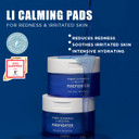 ItS Skin Li Calming Jelly Pad With Licorice Root Extract, Azulene And Chamomile Extract - Moisturizing And Soothing Facial Toner Pads For All Skin Type, 70 Sheet (4.05 Fl.Oz.)