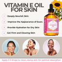 Leven Rose Bulk Vitamin E Oil 75,000 Iu Per Oz 100% Natural, Organic, Pure Vitamin E Oil For Skin, Face, Hair, And Nails, 16 Oz Leven Rose Bulk Vitamin E Oil 75,000 Iu Per Oz 100% Natural, Organic, Pure Vitamin E Oil For Skin, Face, Hair, And Nails, 16 Oz