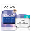 L'Oreal Paris Collagen Daily Face Moisturizer, Reduce Wrinkles, Face Cream, Fragrance Free 1.7 Oz