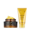 Medicube Glass Skin Refining Duo At Night: Deep Vitamin C Golden Capsule Face Moisturizer And Turmeric Overnight Wrapping Peel Off Mask Medicube Glass Skin Refining Duo At Night: Deep Vitamin C Golden Capsule Face Moisturizer And Turmeric Overnight Wrapping Peel Off Mask