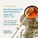 Manuka Honey Moisturizing Face Cream (1.7 Oz) - Face Moisturizer With Manuka Honey & Oil For Dry Or Sensitive Skin - Anti-Aging Manuka Honey Cream Facial Moisturizer For Women & Men