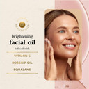 Oliology Brightening Facial Oil  Vitamin C, Rosehip Oil & Squalane | Hydrates, Firms & Enhances Radiance 2 Fl Oz Oliology Brightening Facial Oil  Vitamin C, Rosehip Oil & Squalane | Hydrates, Firms & Enhances Radiance 2 Fl Oz