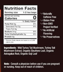 Bravo Tea Turkey Tail Mushroom Herbal Tea, Caffeine Free 20 Tea Bags