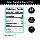 Buddha Teas - Calm Buddha Blend - Organic Herbal Tea - For Health & Wellbeing - Blend Of Organic Herbs - Clean Ingredients - Caffeine Free - Ou Kosher & Organic - Non-Gmo - 18 Bleach-Free Tea Bags