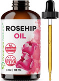 Premium Nature Rosehip Oil For Face For Women, Rosehip Seed Pure Cold Pressed Unrefined For Hair And Nails Skin Care Moisturizer, Rose Hips Face Oils And Serums 4Oz Premium Nature Rosehip Oil For Face For Women, Rosehip Seed Pure Cold Pressed Unrefined For Hair And Nails Skin Care Moisturizer, Rose Hips Face Oils And Serums 4Oz