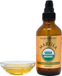 Prime Natural Organic Marula Oil 4Oz/120Ml - Usda Certified - Cold Pressed, Unrefined, Virgin - 100% Pure, Natural, Vegan, Best For Face, Body, Hair, Nails, Skin Care
