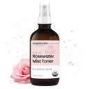 Rose Water Spray For Face & Hair - Organic Usda Certified Rosewater Facial Toner - Alcohol-Free Makeup Setting Hydrating Face Mist - Anti-Aging Toner Spray - 4 Oz Rose Water Spray For Face & Hair - Organic Usda Certified Rosewater Facial Toner - Alcohol-Free Makeup Setting Hydrating Face Mist - Anti-Aging Toner Spray - 4 Oz