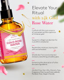 Rose Water Spray For Face By Leven Rose - Pure Natural Moroccan Rosewater Hydrosol Face Spray - Organic Rose Water For Hair 4 Oz Rose Water Spray For Face By Leven Rose - Pure Natural Moroccan Rosewater Hydrosol Face Spray - Organic Rose Water For Hair 4 Oz