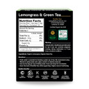 Buddha Teas Organic Lemongrass & Green Tea - Ou Kosher, Usda Organic, Ccof Organic, 18 Bleach-Free Tea Bags