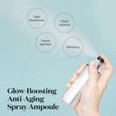 Vt Cosmetics Bundle Pdrn Glow Ampoule & Pdrn Reedle Shot 100, Pdrn Mist & Microneedling Serum For Anti-Aging, Hydrating And Skin Restoration, Korean Skincare