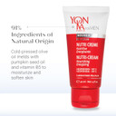 Yonka Mens Nutri-Creme (40Ml) Hydrating Face Moisturizer, Fast Absorbing Gel Creme For All Skin Types, Olive Oil And Vitamins Nourish Dry Skin