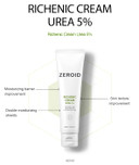 Urea 5% + Mle Skin Barrier Richenic Cream | Intensive Moisturizer For Dry, Rough & Flaky Skin | Ceramide Hydrating Lotion With Panthenol & Allantoin For Sensitive Skin | Zeroid | 2 Fl Oz (60Ml)