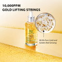 Ample:N 24K Gold Shot Serum - Korean 24K Gold Anti Aging Serum  Erasing Wrinkles And Fine Lines With Collagen & Peptides  Evens Skin Tone For Dull And Saggy Skin - 3.38 Fl.Oz