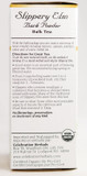 Celebration Herbals Slippery Elm Bark Powder Loose Pack Tea Caffeine Free, 40G