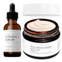 Asterwood Vitamin C 1 Oz + Triple Repair Face Cream 1.7 Oz