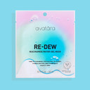 Avatara Re-Dew Niacinamide Water-Gel Mask, Skin Dehydration Solution, Mask With A Gel Feel, Beauty Essential With Niacinamide & Hyaluronic Acid, Smoothing, Moisture-Boosting, 0.71 Fl.Oz. / 21 Ml