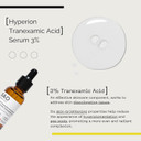 3% Tranexamic Acid Serum With Provitamin B5/Hyaluronic Acid  Soothing Hydrating & Radiant Skin Formula - 30Ml