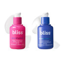 Bliss Am+Pm Serum Duo: Glow & Hydrate With Vitamin C + Renew & Smooth With Glycolic Acid For 24-Hour Radiant, Hydrated Skin - Daily Skincare Routine Set